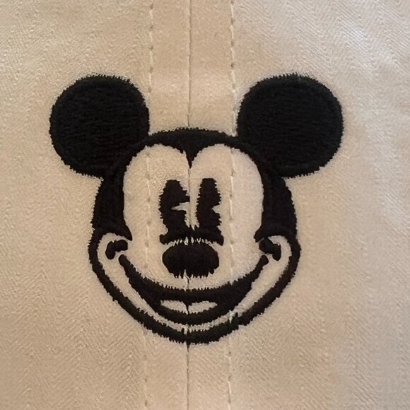 Disney Parks Nike Legacy91 Mickey Mouse Hat | White | Dri-FIT | OSFM - Picture 4 of 15